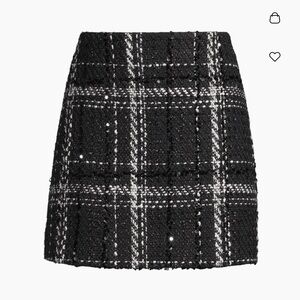 Toccin plaid mini skirt